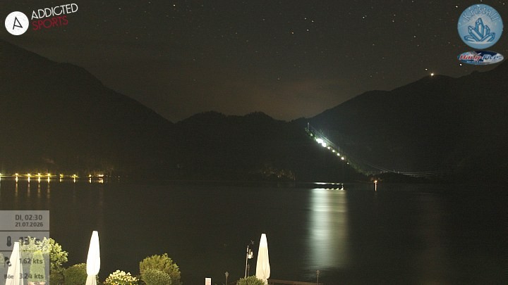 Archiv Foto Webcam Kristall Trimini: Kochelsee und Herzogstand