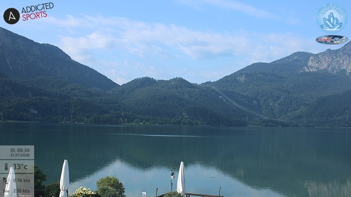 Archiv Foto Webcam Kristall Trimini: Kochelsee und Herzogstand