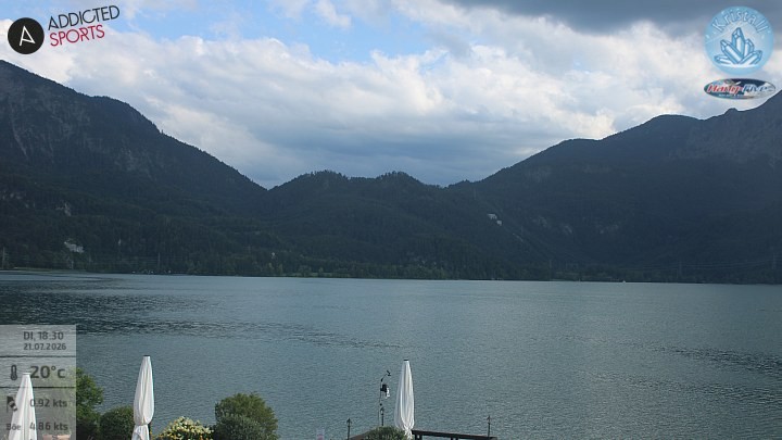 Archiv Foto Webcam Kristall Trimini: Kochelsee und Herzogstand