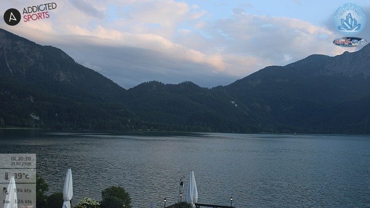 Archiv Foto Webcam Kristall Trimini: Kochelsee und Herzogstand