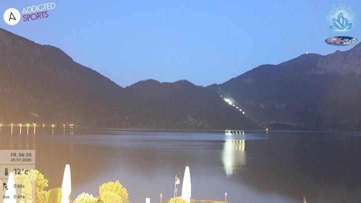 Archiv Foto Webcam Kristall Trimini: Kochelsee und Herzogstand