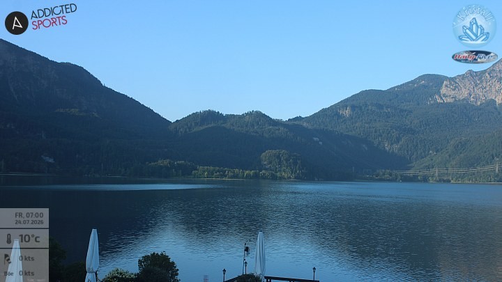 Archiv Foto Webcam Kristall Trimini: Kochelsee und Herzogstand