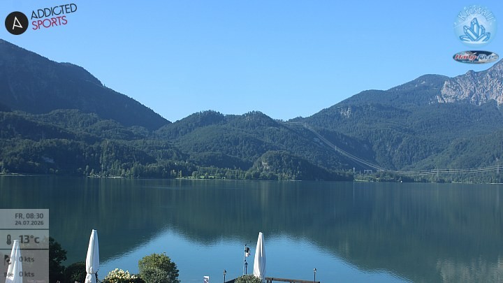 Archiv Foto Webcam Kristall Trimini: Kochelsee und Herzogstand