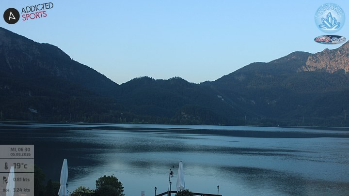 Archived image Webcam Lake Kochelsee