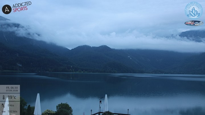 Archiv Foto Webcam Kristall Trimini: Kochelsee und Herzogstand