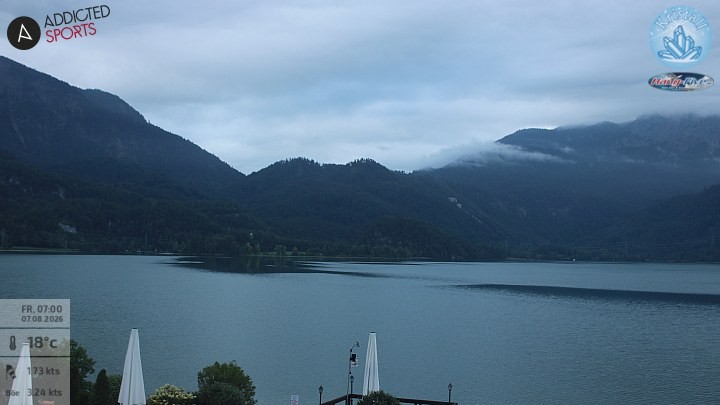 Archiv Foto Webcam Kristall Trimini: Kochelsee und Herzogstand