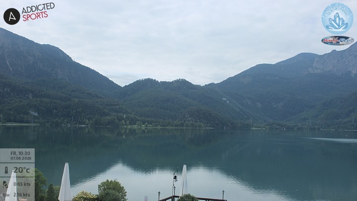 Archiv Foto Webcam Kristall Trimini: Kochelsee und Herzogstand