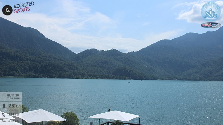 Archiv Foto Webcam Kristall Trimini: Kochelsee und Herzogstand