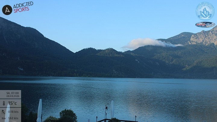 Archiv Foto Webcam Kristall Trimini: Kochelsee und Herzogstand