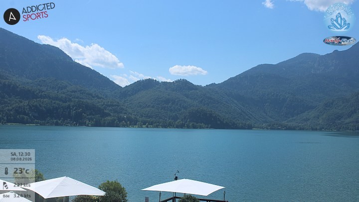 Archiv Foto Webcam Kristall Trimini: Kochelsee und Herzogstand