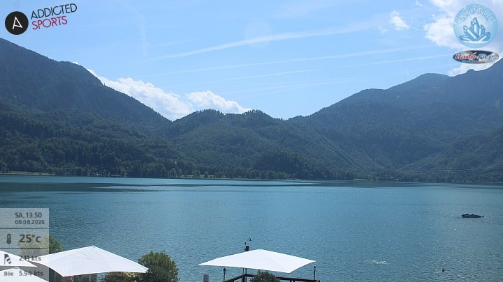 Archiv Foto Webcam Kristall Trimini: Kochelsee und Herzogstand