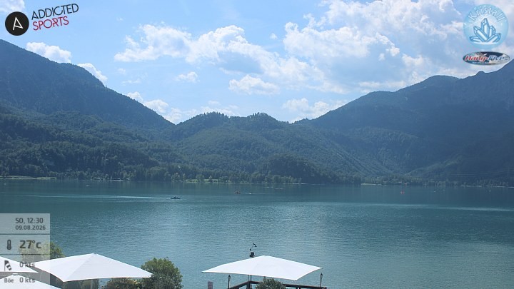 Archiv Foto Webcam Kristall Trimini: Kochelsee und Herzogstand