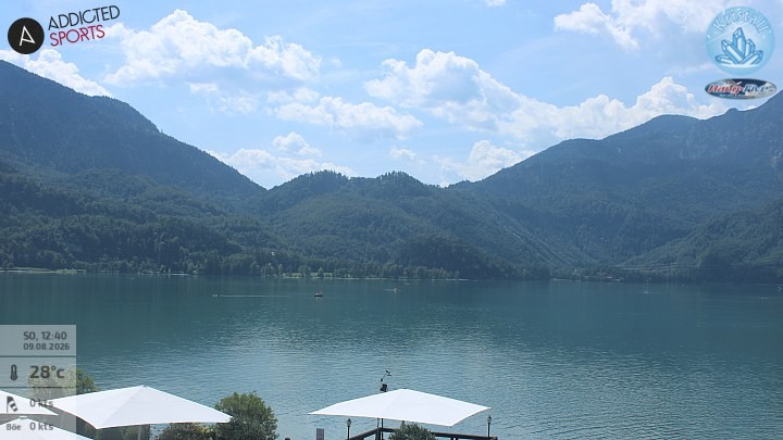 Archiv Foto Webcam Kristall Trimini: Kochelsee und Herzogstand
