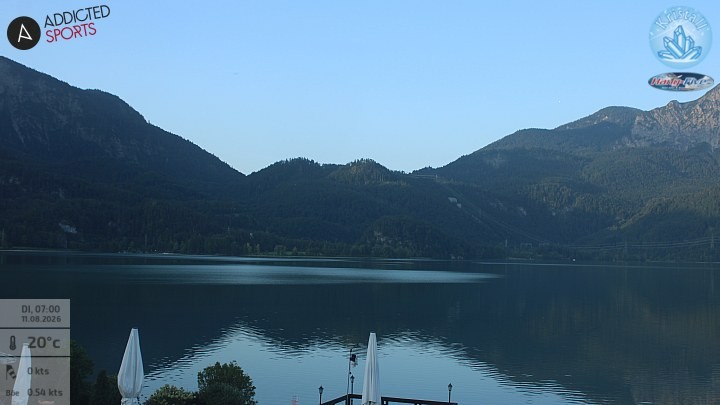 Archiv Foto Webcam Kristall Trimini: Kochelsee und Herzogstand