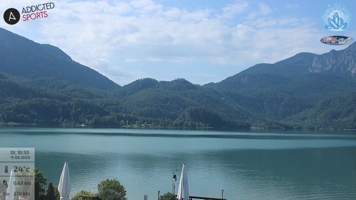Archiv Foto Webcam Kristall Trimini: Kochelsee und Herzogstand