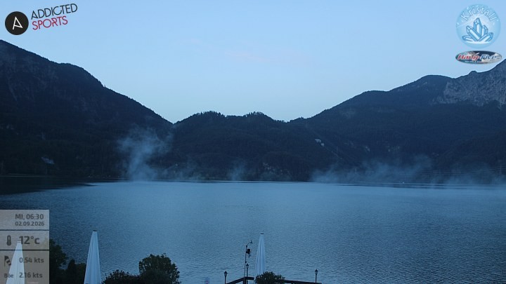 Archiv Foto Webcam Kristall Trimini: Kochelsee und Herzogstand