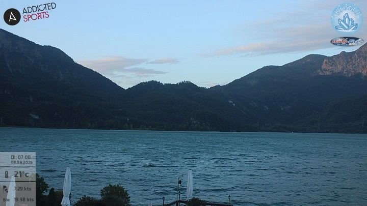 Archiv Foto Webcam Kristall Trimini: Kochelsee und Herzogstand