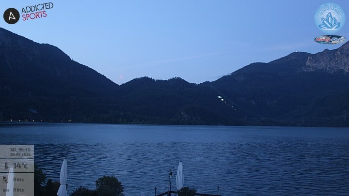 Archiv Foto Webcam Kristall Trimini: Kochelsee und Herzogstand
