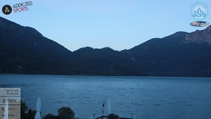 Archiv Foto Webcam Kristall Trimini: Kochelsee und Herzogstand
