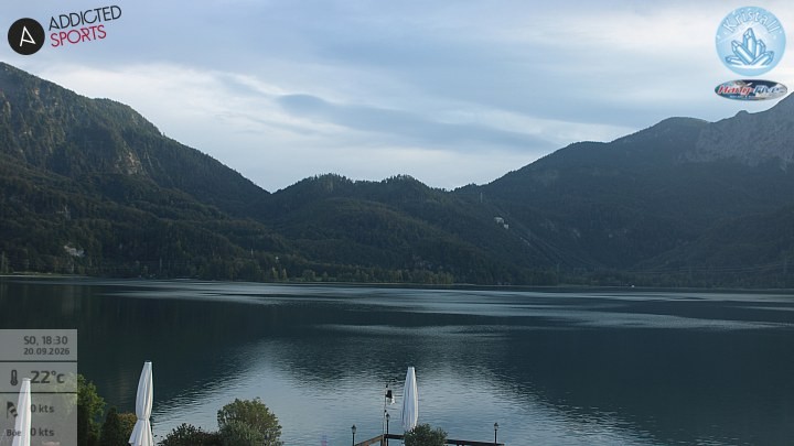 Archiv Foto Webcam Kristall Trimini: Kochelsee und Herzogstand
