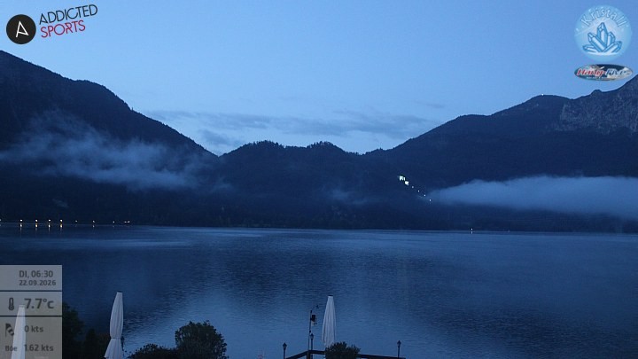 Archiv Foto Webcam Kristall Trimini: Kochelsee und Herzogstand