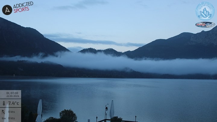 Archiv Foto Webcam Kristall Trimini: Kochelsee und Herzogstand
