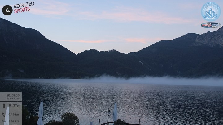 Archiv Foto Webcam Kristall Trimini: Kochelsee und Herzogstand