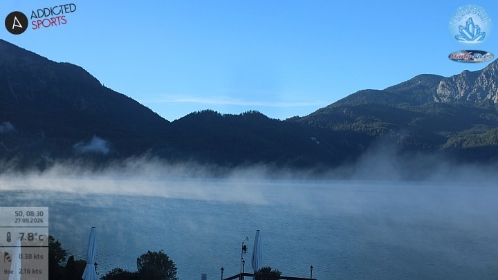 Archiv Foto Webcam Kristall Trimini: Kochelsee und Herzogstand
