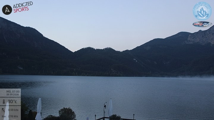 Archiv Foto Webcam Kristall Trimini: Kochelsee und Herzogstand