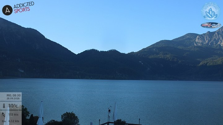 Archiv Foto Webcam Kristall Trimini: Kochelsee und Herzogstand