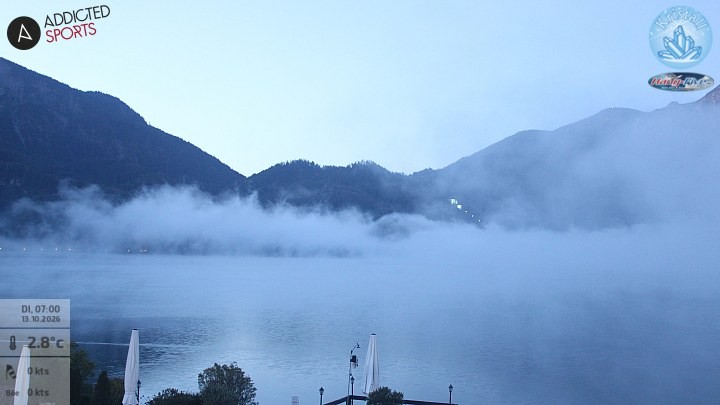 Archiv Foto Webcam Kristall Trimini: Kochelsee und Herzogstand