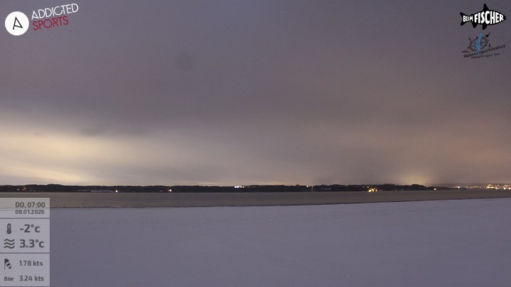 Archiv Foto Webcam Blick von Ammerland über den Starnberger See