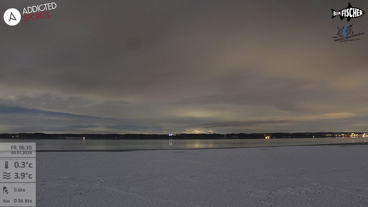 Archiv Foto Webcam Blick von Ammerland über den Starnberger See