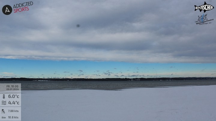 Archiv Foto Webcam Blick von Ammerland über den Starnberger See