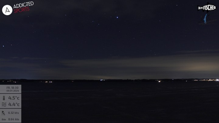 Archiv Foto Webcam Blick von Ammerland über den Starnberger See