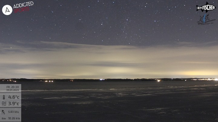 Archiv Foto Webcam Blick von Ammerland über den Starnberger See