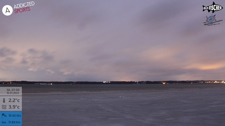 Archiv Foto Webcam Blick von Ammerland über den Starnberger See