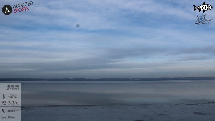 Archiv Foto Webcam Blick von Ammerland über den Starnberger See