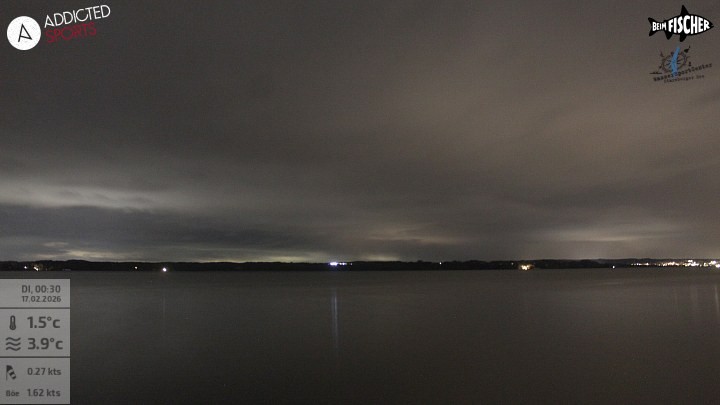 Archiv Foto Webcam Blick von Ammerland über den Starnberger See