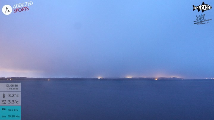 Archiv Foto Webcam Blick von Ammerland über den Starnberger See