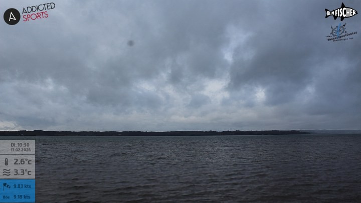 Archiv Foto Webcam Blick von Ammerland über den Starnberger See