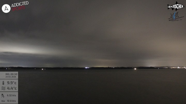 Archiv Foto Webcam Blick von Ammerland über den Starnberger See