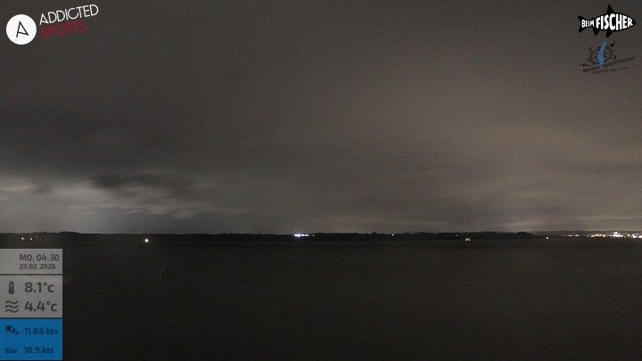Archiv Foto Webcam Blick von Ammerland über den Starnberger See