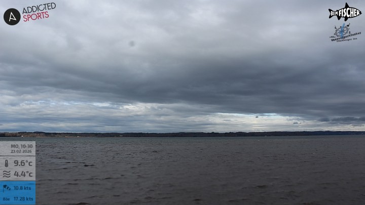 Archiv Foto Webcam Blick von Ammerland über den Starnberger See