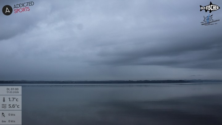 Archiv Foto Webcam Blick von Ammerland über den Starnberger See