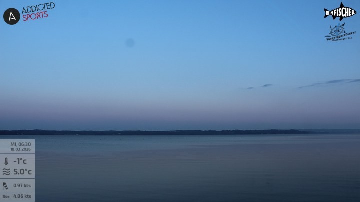 Archiv Foto Webcam Blick von Ammerland über den Starnberger See