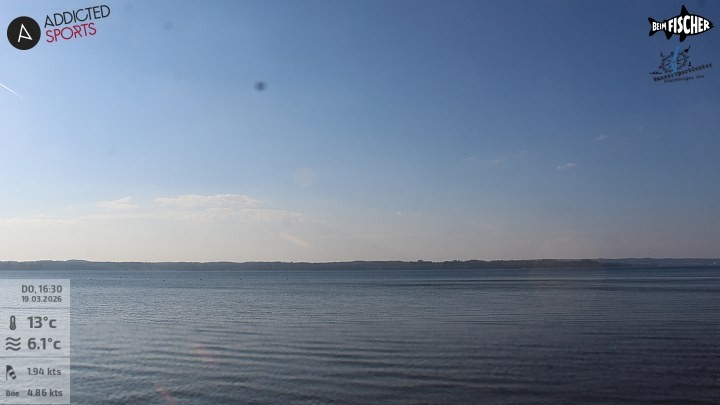 Archiv Foto Webcam Blick von Ammerland über den Starnberger See