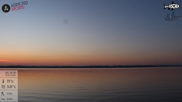 Archiv Foto Webcam Blick von Ammerland über den Starnberger See