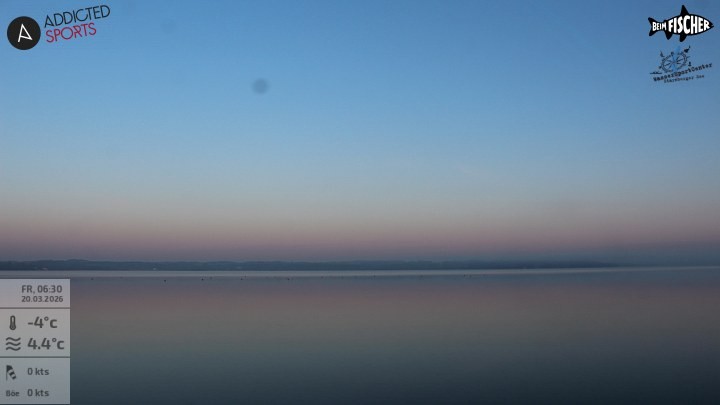 Archiv Foto Webcam Blick von Ammerland über den Starnberger See