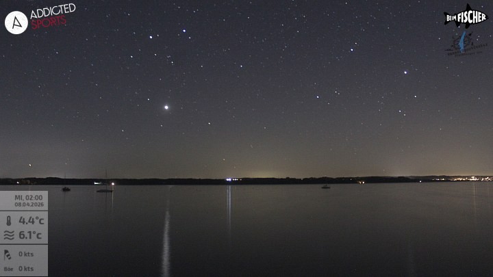 Archiv Foto Webcam Blick von Ammerland über den Starnberger See